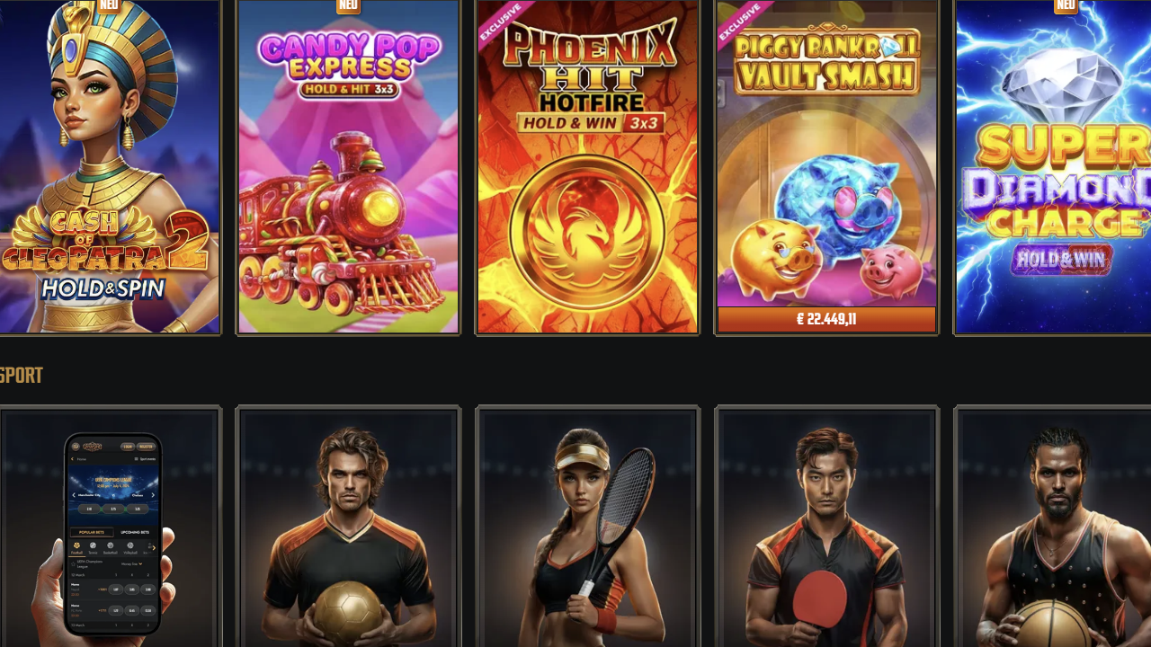 Gransino casino games